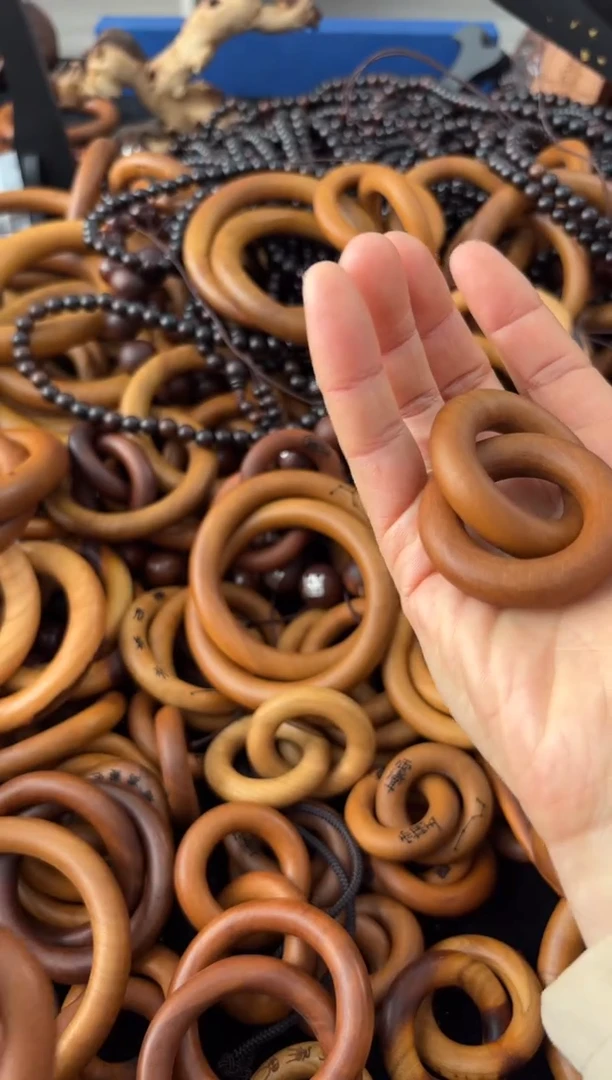 【闪购商品】枣木木雕乾坤圈25圈口一物一拍