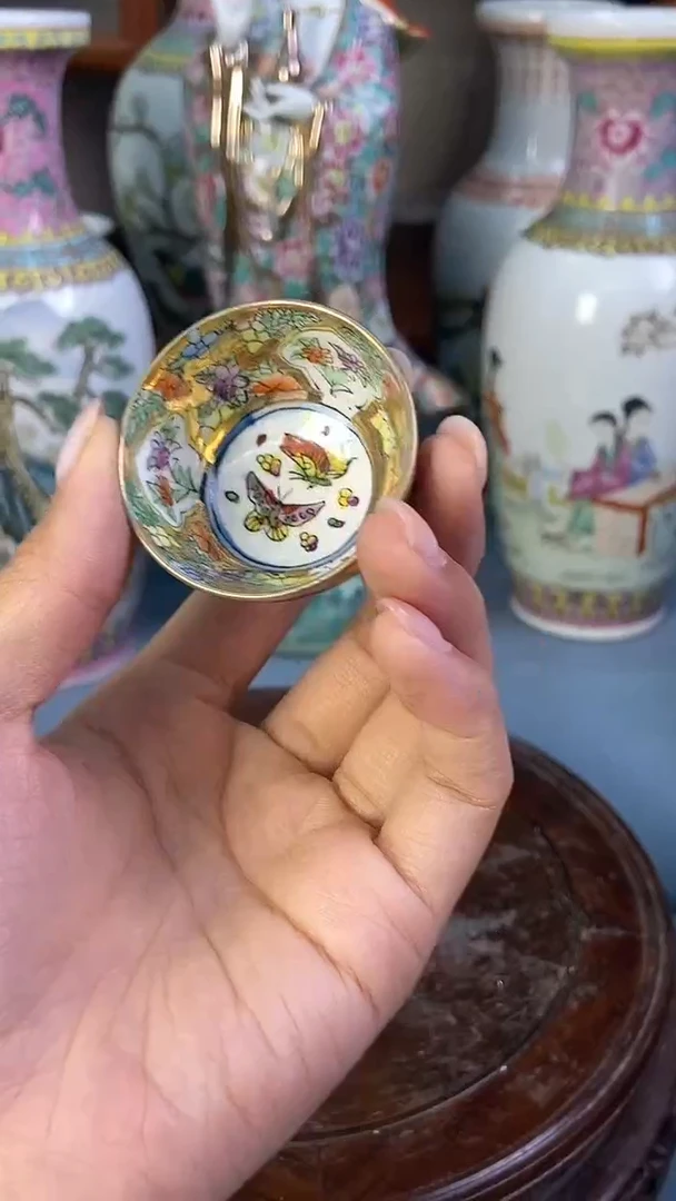 瓷片微瑕慎拍景德镇窑老厂瓷器单件