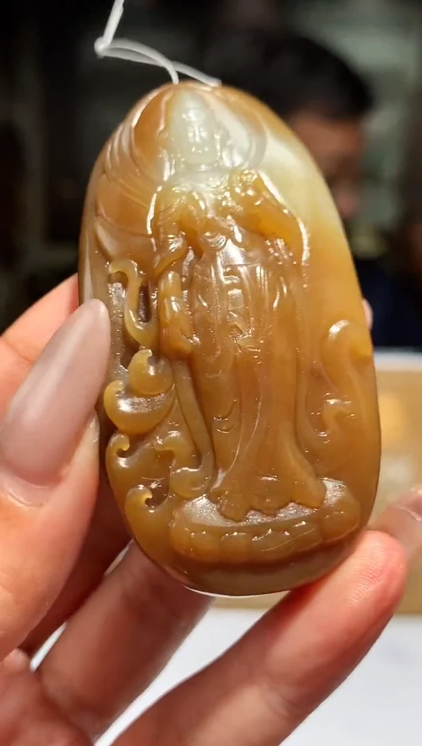 定制和田玉Boss阳天然和田玉（拍一发一）