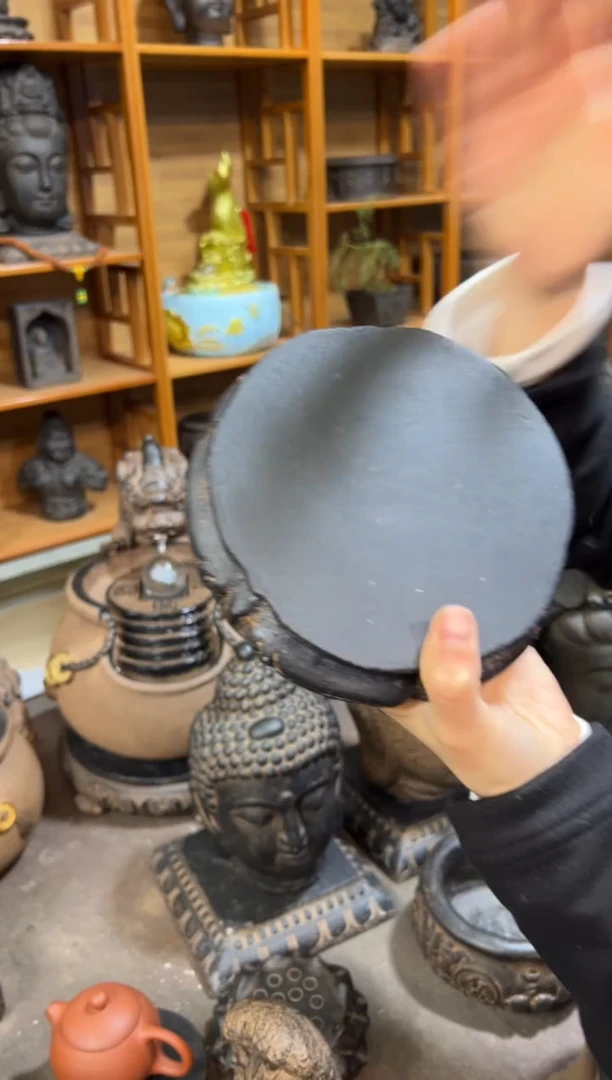 陶土【火山泥】金箍坛底座
