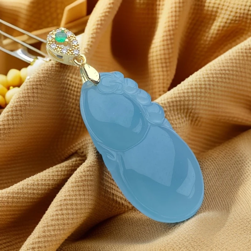 757号精品老蓝冰葫芦吊坠多样性发一件