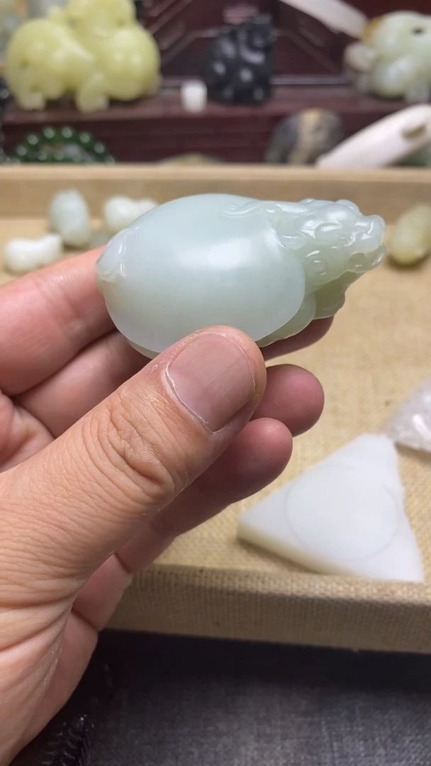 定制和田玉星*晟毛货抛光