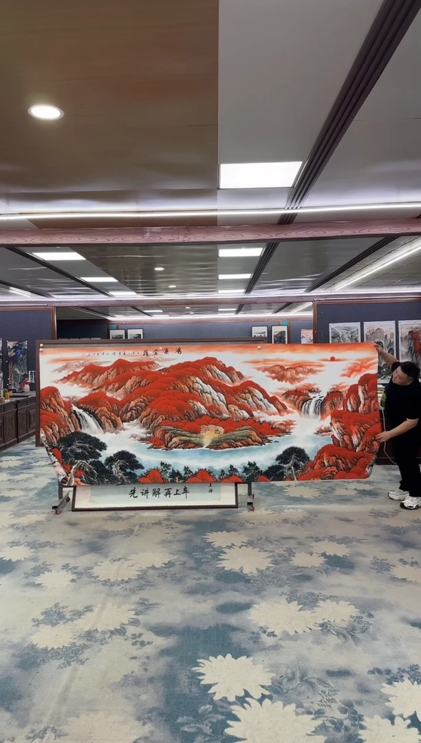 国画W-刘雪红-大丈二-山水国画