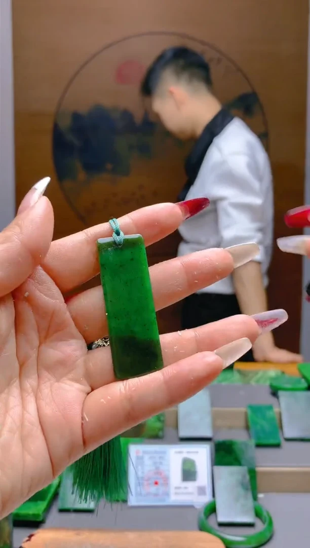 【闪购商品】和田玉（碧玉）珠宝半成品未镶嵌1