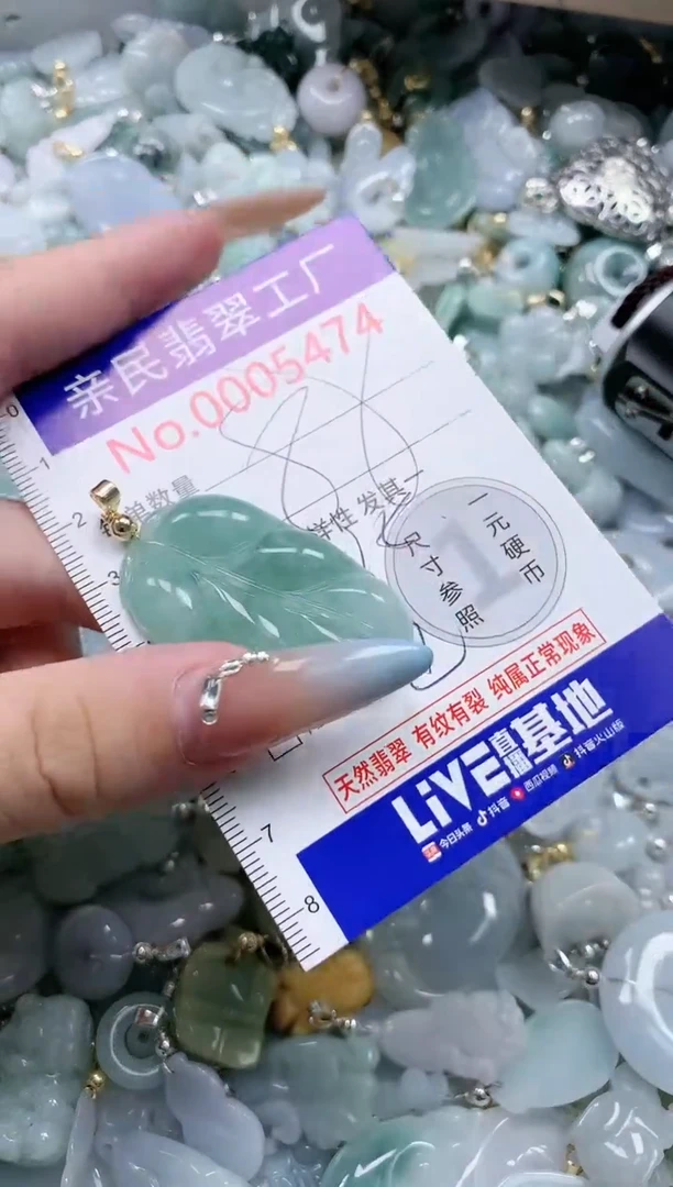 翡翠未镶嵌吊坠(不含链)5474