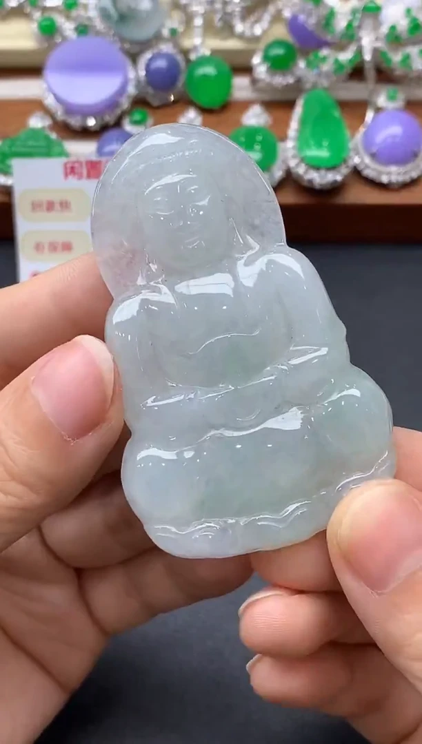 颈饰未镶嵌翡翠242-中国好珍宝