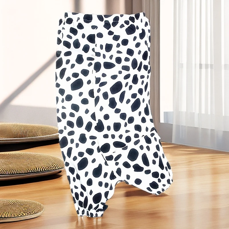 2-7岁夏季儿童防蚊裤绵绸家居裤凉爽长裤男女童薄款松紧口灯笼裤