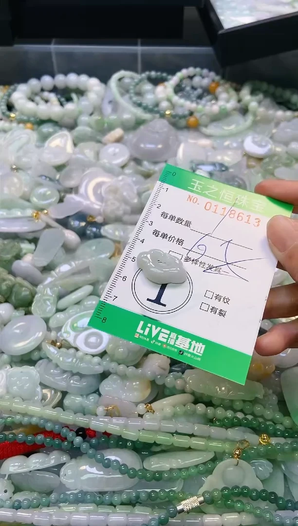 翡翠未镶嵌颈饰闪购0118613