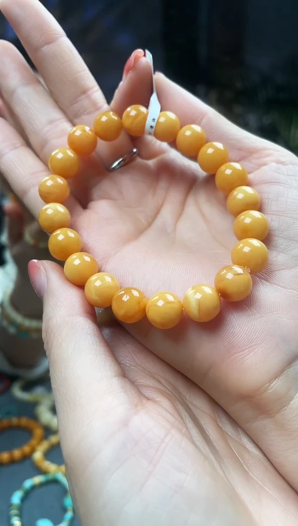 【闪购商品】蜜蜡手串未镶嵌手串