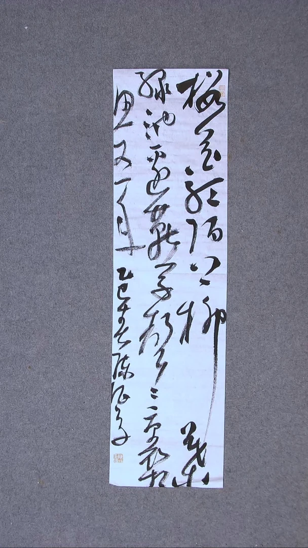 书法 陈征河南南阳 90*25尺寸