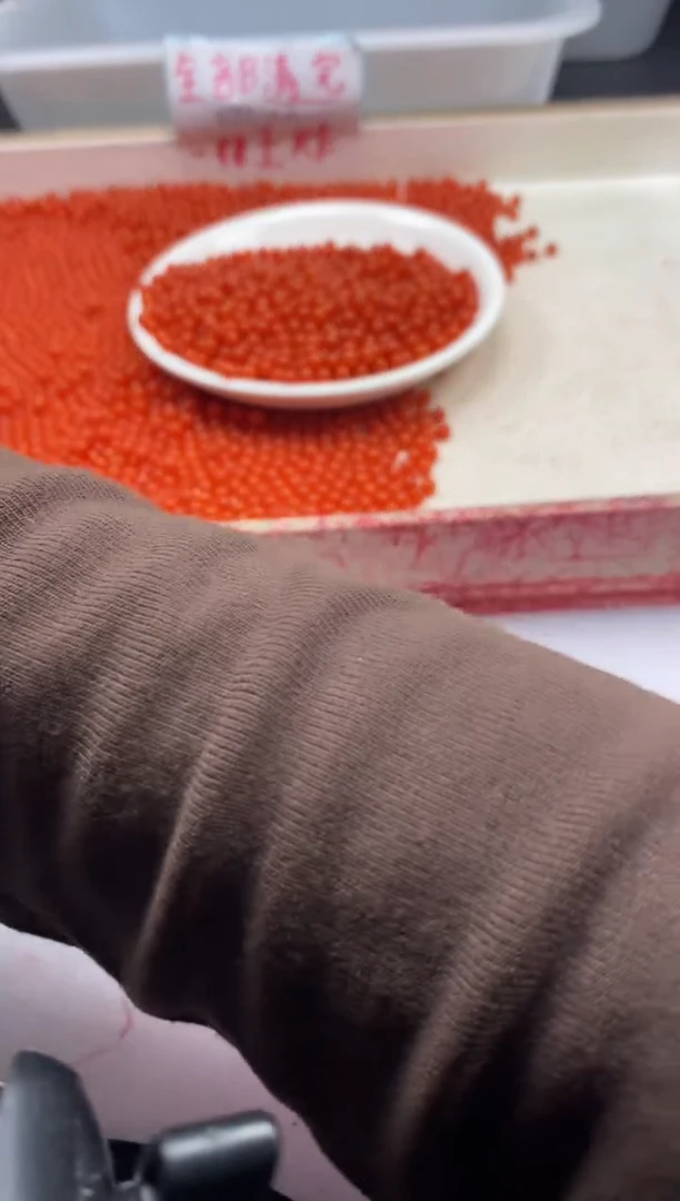 【闪购商品】玛瑙/玉髓颈饰未镶嵌W2271满肉南红4mm*50颗