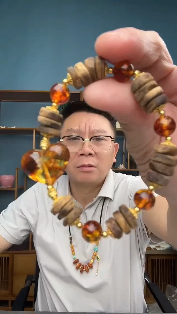 裸石琥珀未镶嵌52（有瑕介意勿拍）