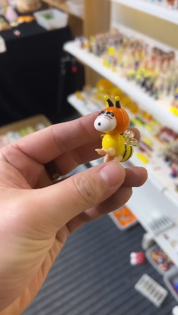 手工艺品琉璃蜜蜂小新