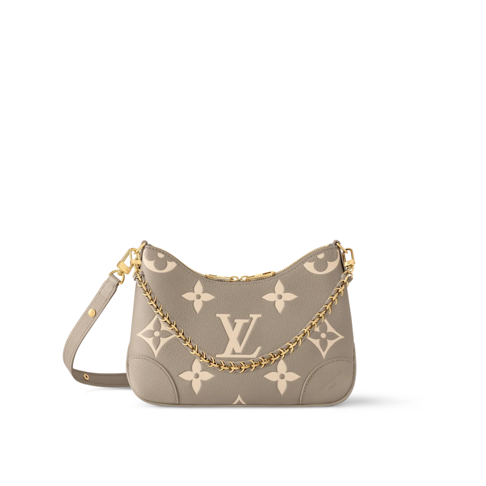 未使用 LouisVuitton/路易威登 BOULOGNE大象灰牛角包袋
