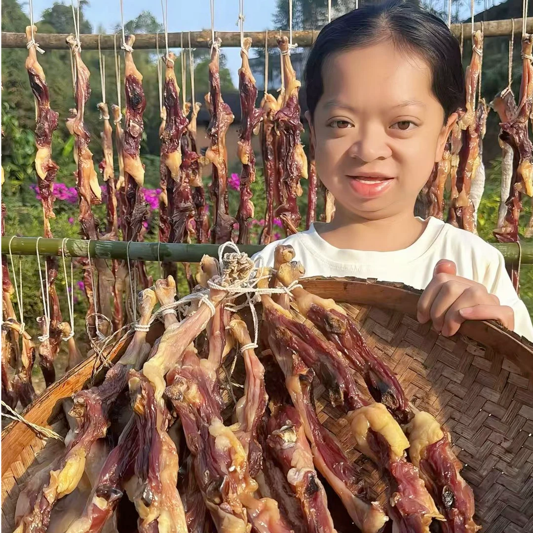 【何小四专属】广式腊鸭条 农家腊鸭风干腊鸭条 下饭菜 煲仔饭