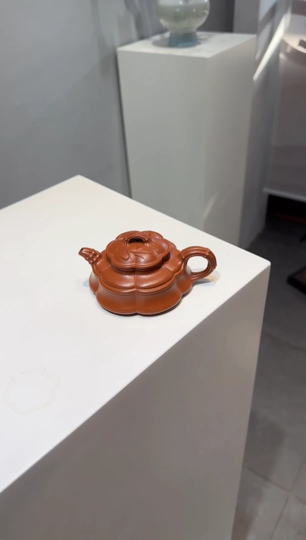 茶壶紫砂楠**晃海棠竹鼎 扁