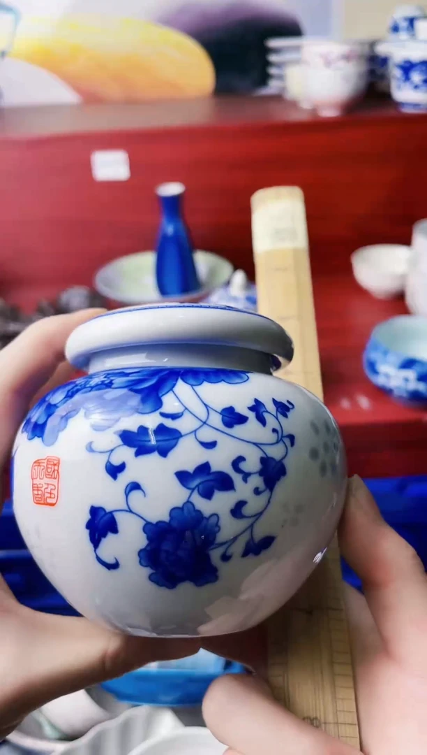 瓷片景德镇茶馆-E-