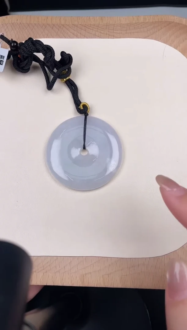 颈饰未镶嵌翡翠ZA017-12平安扣+孤品+送同款绳子