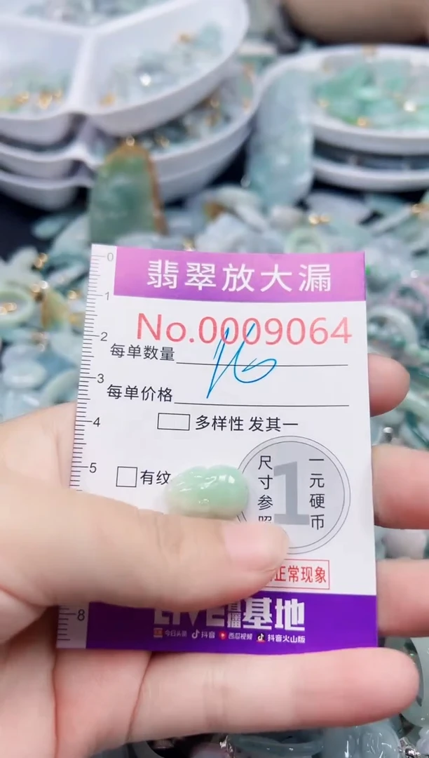 颈饰未镶嵌翡翠9064