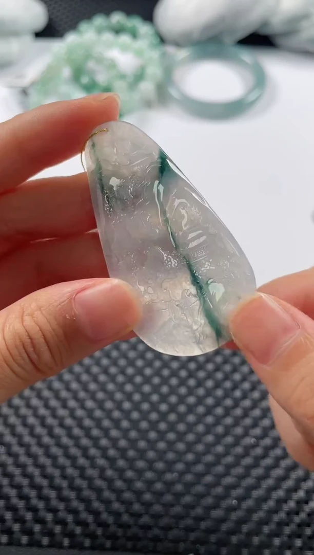 颈饰未镶嵌翡翠基地发货H 4376 山水