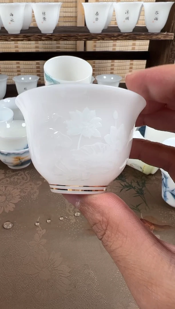 优质瓷土茶具单品上新