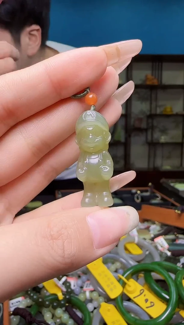 颈饰未镶嵌和田玉1