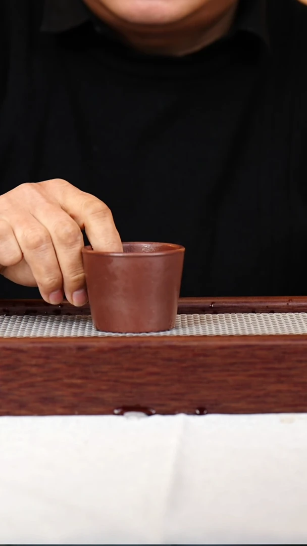 茶杯紫砂宜兴紫砂杯  0153