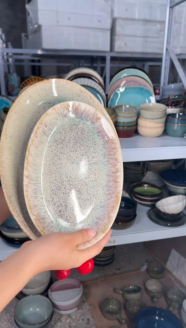 陶瓷外贸尾货瑕疵满20包邮X1大1小