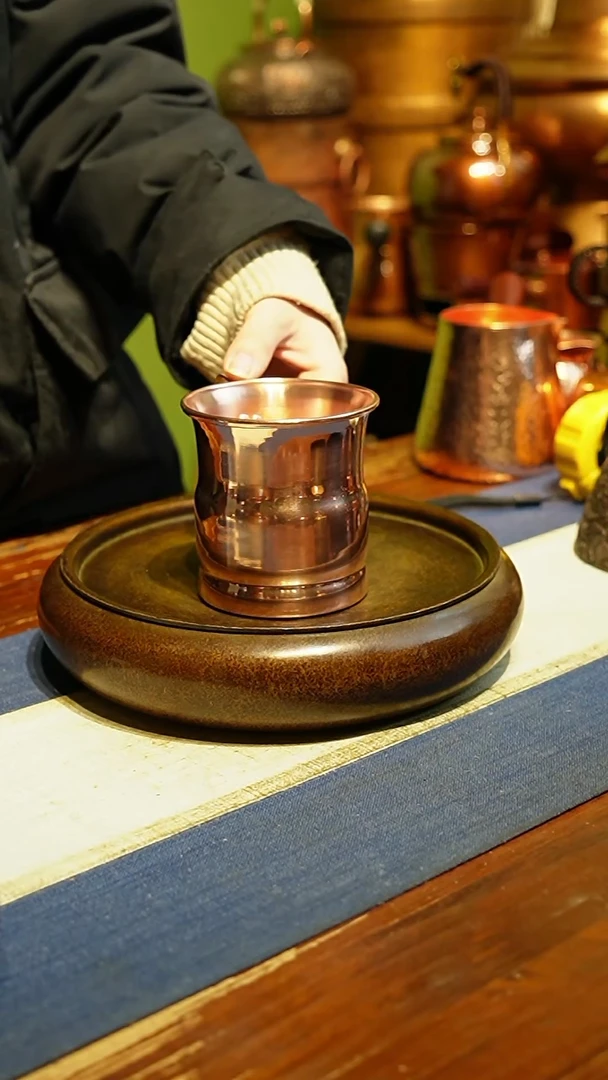 【闪购商品】纯紫铜300毫升鸡尾酒杯
