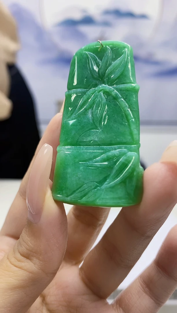 定制翡翠未镶嵌4829xx-毛货挂件96