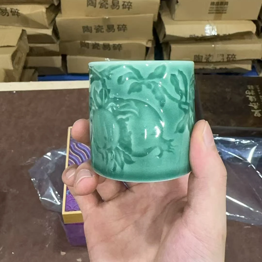 【闪购商品】@@@@@@@@@@@@@@@@龙泉青瓷石榴茶杯（不带礼盒）