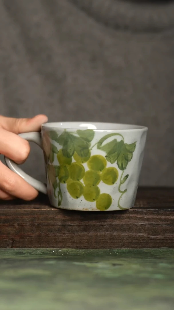 【闪购商品】杯青诗手工手绘瓷器