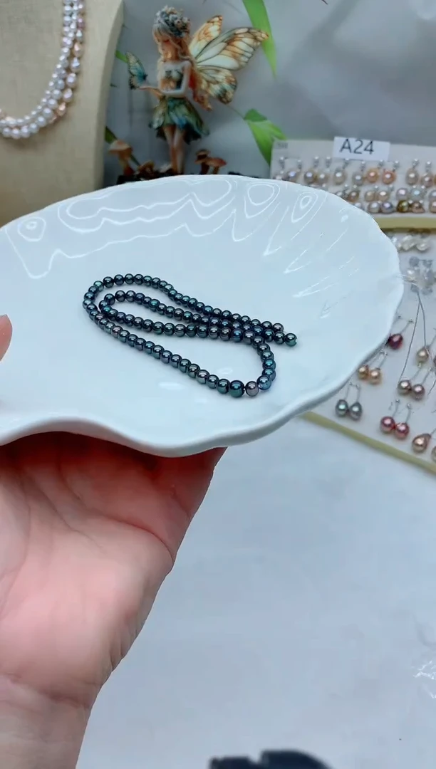 颈饰未镶嵌淡水珍珠多样性发其一【非无瑕】不做扣