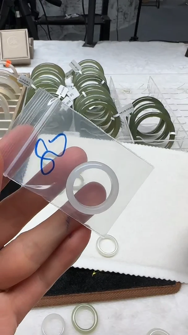 和田玉戒指未镶嵌李***睡3