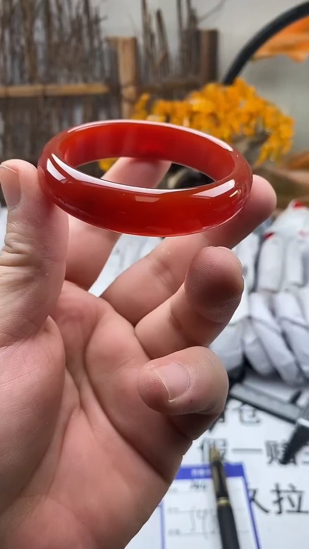 手镯玛瑙/玉髓未镶嵌244-54/5(多样性发货看清圈口下单）