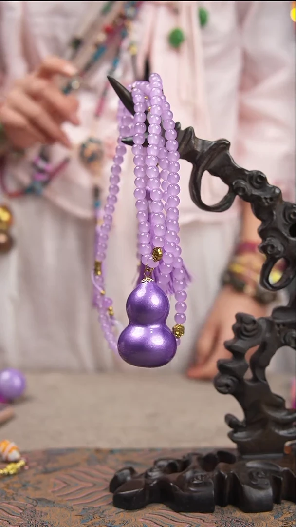 071玖澄文创漆艺葫芦国风配饰葫芦系列