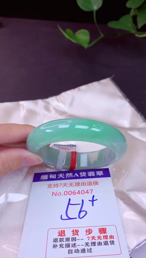 未镶嵌手镯翡翠56（7天无理由退换 ）