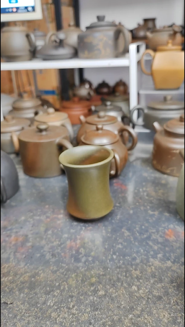 茶壶紫砂梦**o柴烧闻香杯 40