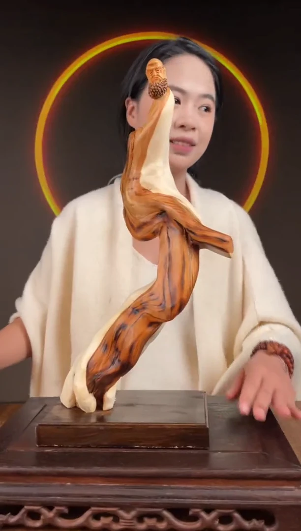 柏木（崖柏）手工摆件,先抢先得! 编号:236