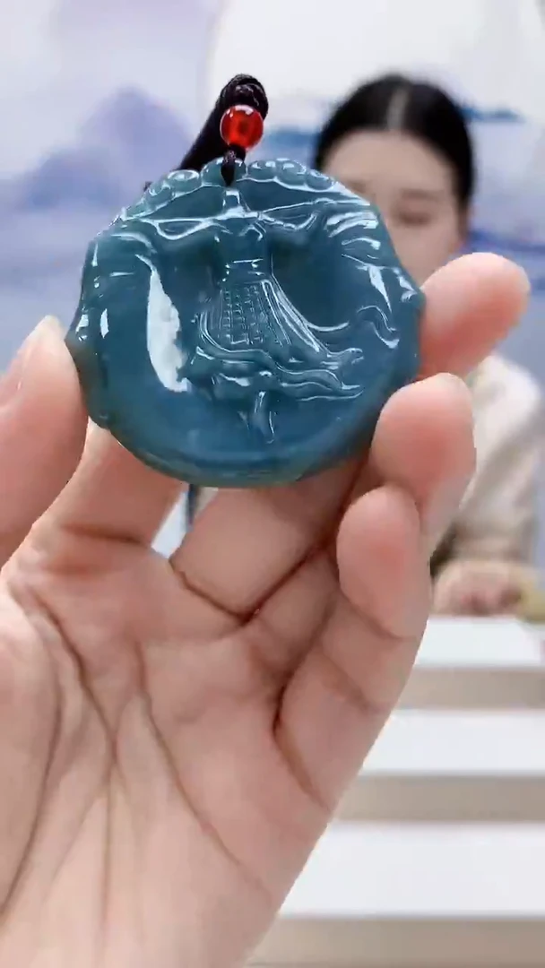 颈饰未镶嵌翡翠4812lr-jj挂件44