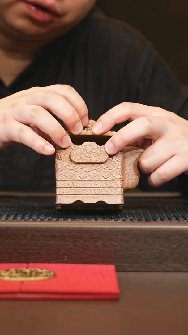 茶杯紫砂紫砂四方公道杯