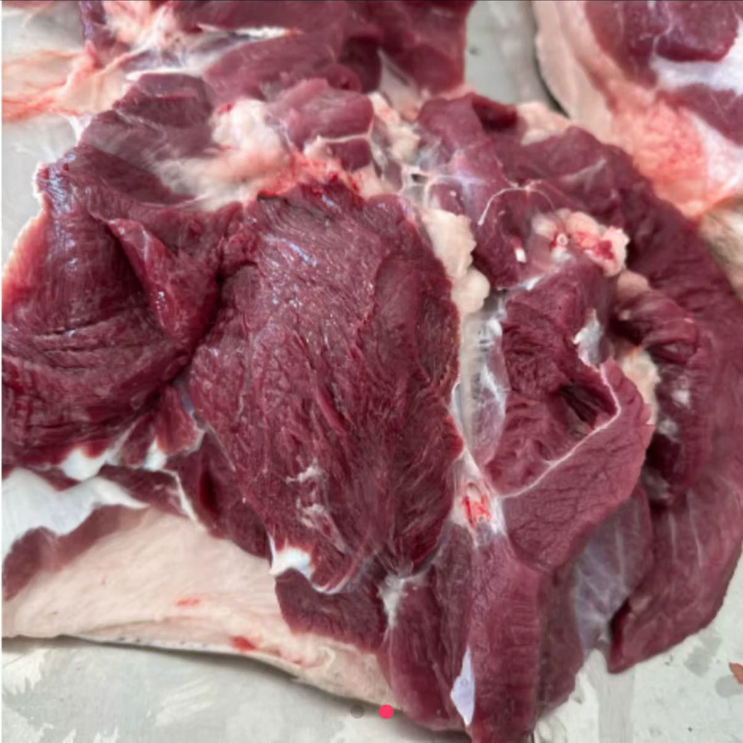 跑山黑猪带皮猪肉前槽肉新鲜冷冻发货
