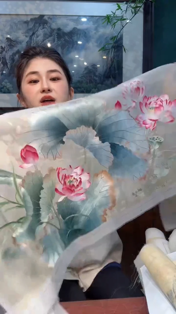 刺绣一****，非遗苏绣手工刺绣单面绣