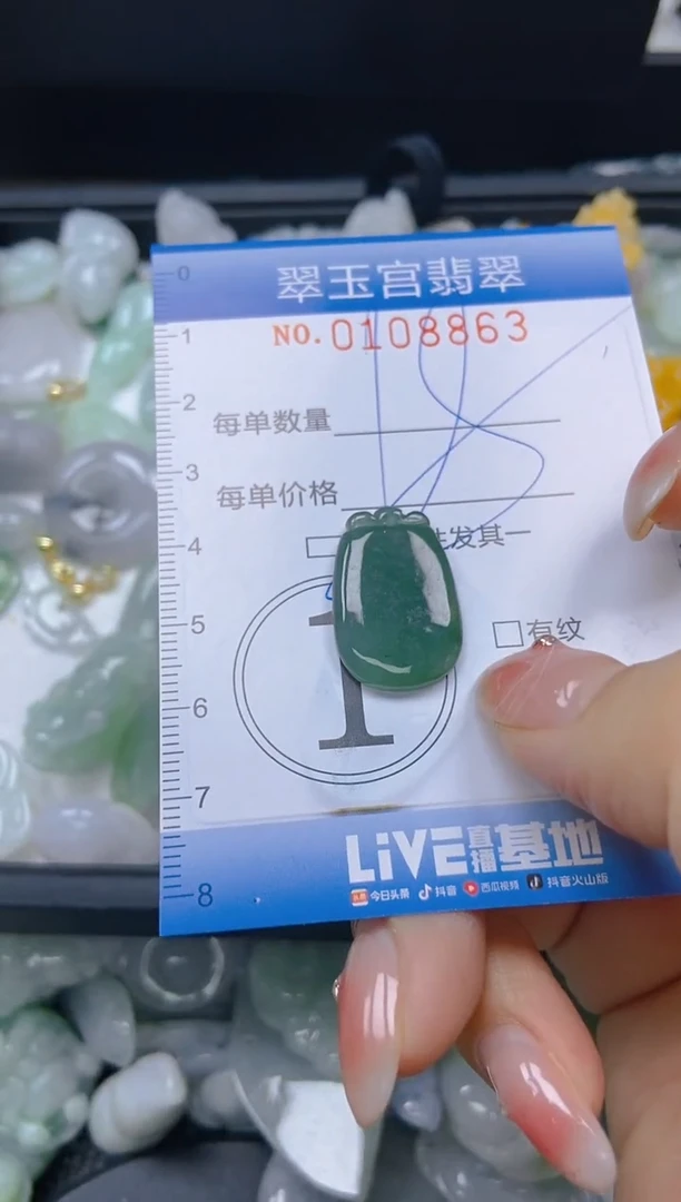 翡翠未镶嵌颈饰闪购0108863