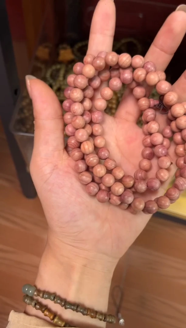 非洲檀香无事牌038血柏108颗8mm