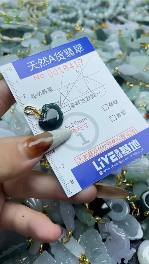 【闪购商品】翡翠颈饰未镶嵌天然A货翡翠