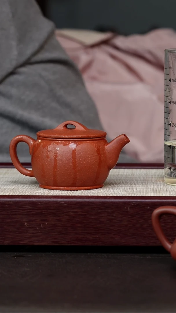 茶杯紫砂粗砂小汉瓦