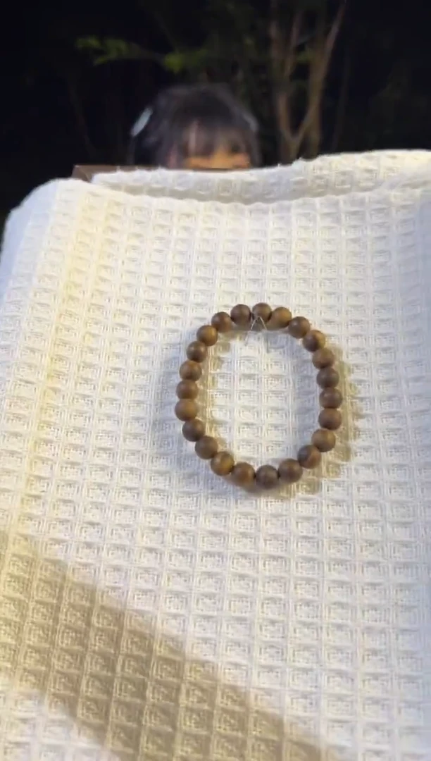 沉香手串沉香奇楠沉香手串8mm圆珠单圈4克多样性发一