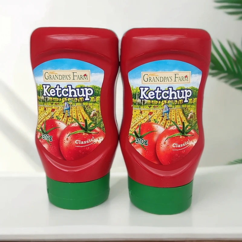 爷爷的农场番茄酱【83%含量番茄酱】正品番茄沙司拌饭辅食310克
