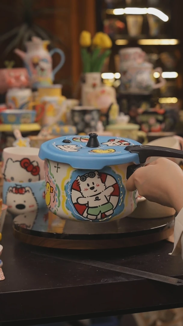 景德镇釉下彩绘设计师款式陶瓷